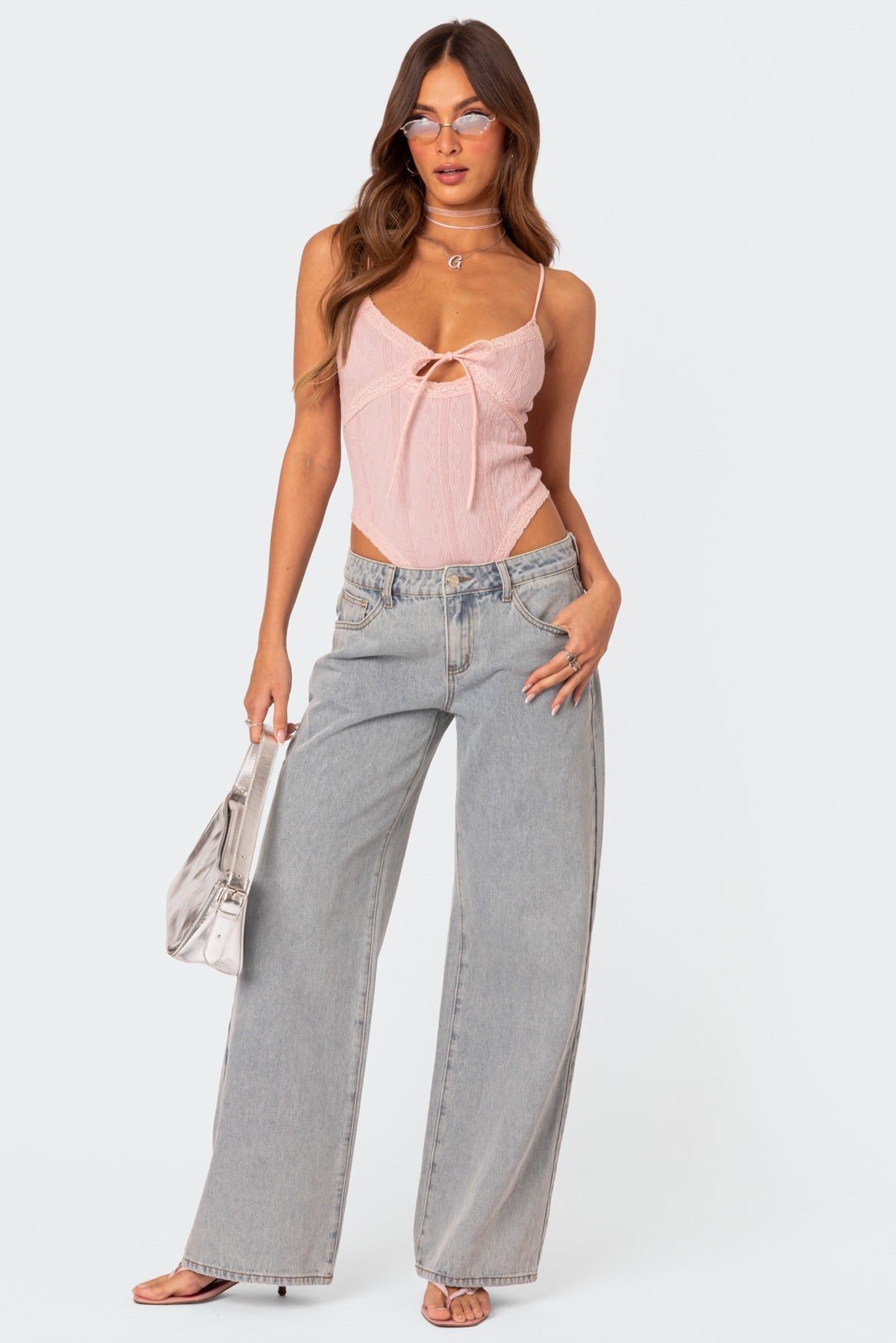Nudiva's Bow Tie Jeans LAURA