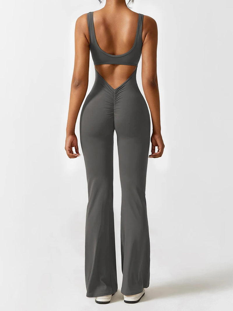 Nudiva's Flare Jumpsuit EVY