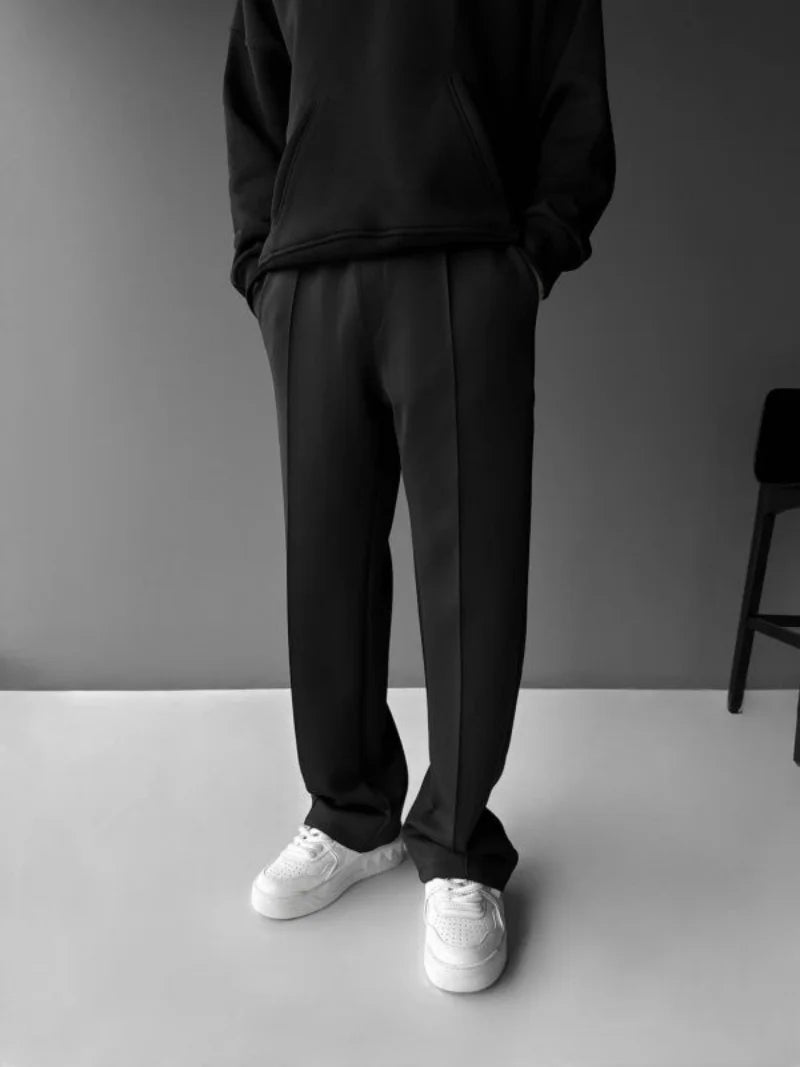 Nudiva's comfortabele broek met wijde pijpen MAX