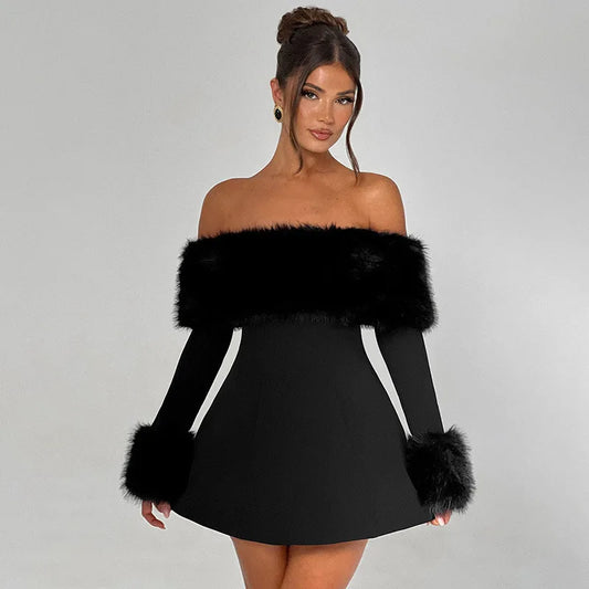 Nudiva's mini jurk AVRILYAAN