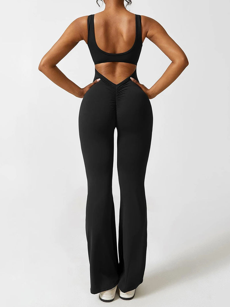 Nudiva's Flare Jumpsuit EVY