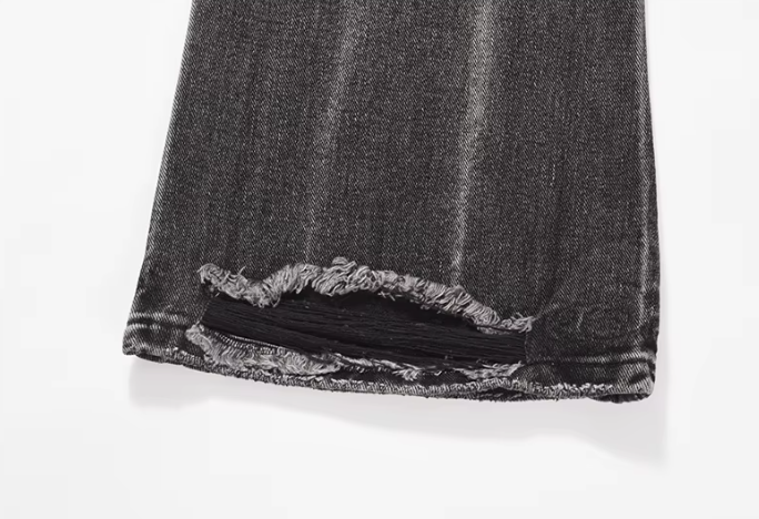 Nudiva's stone washed broek LENN