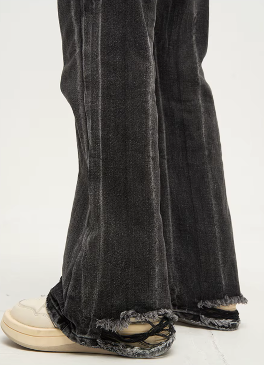 Nudiva's stone washed broek LENN