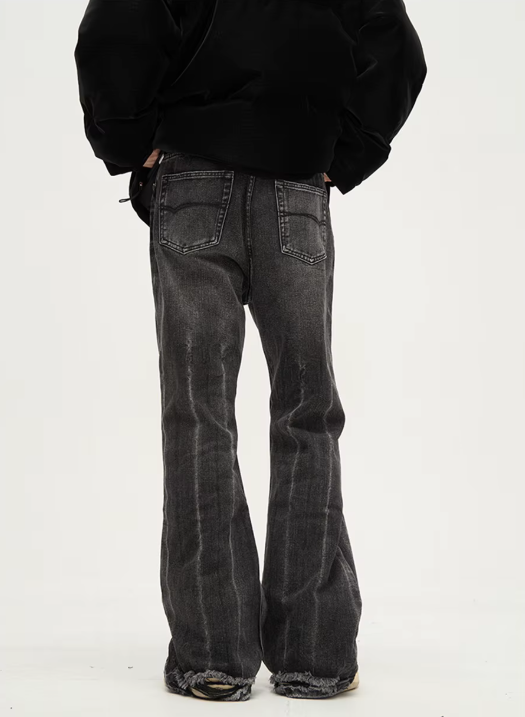 Nudiva's stone washed broek LENN