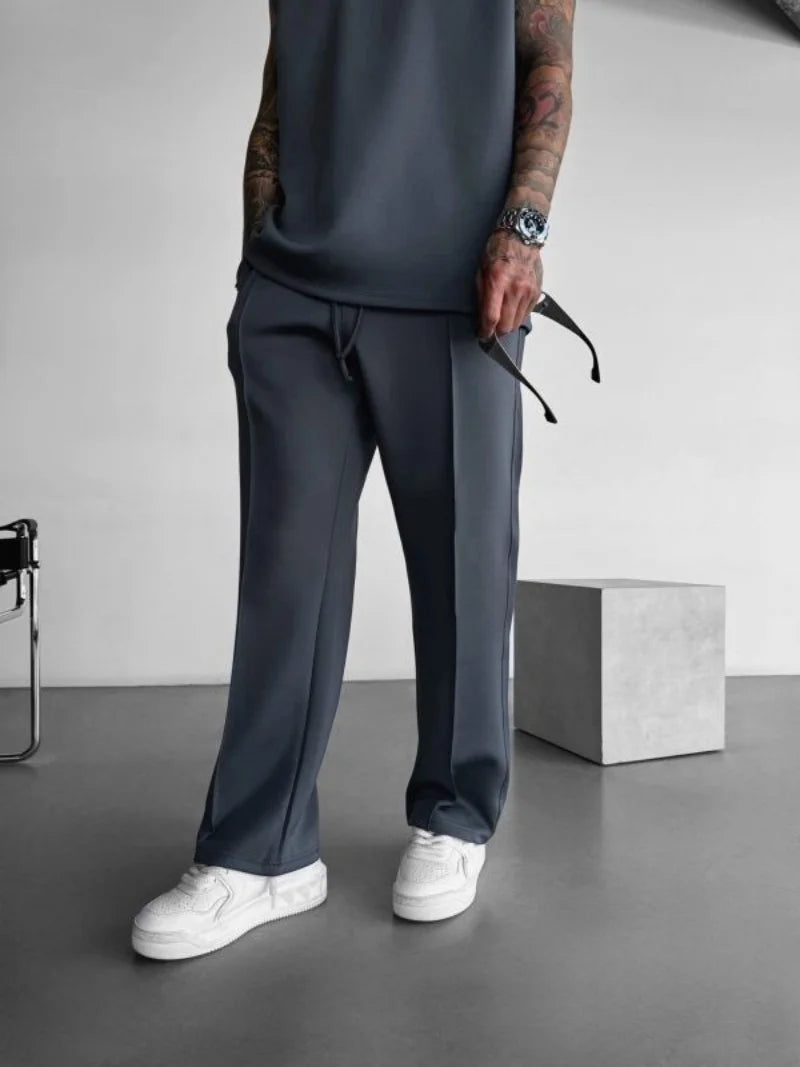 Nudiva's comfortabele broek met wijde pijpen MAX