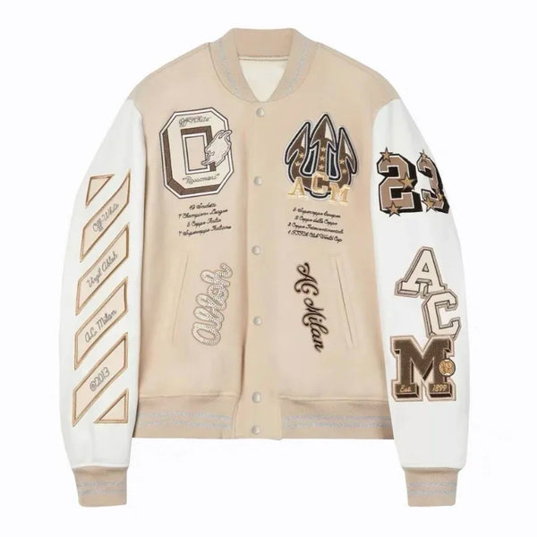 Nudiva's baseball jacket DYLAN